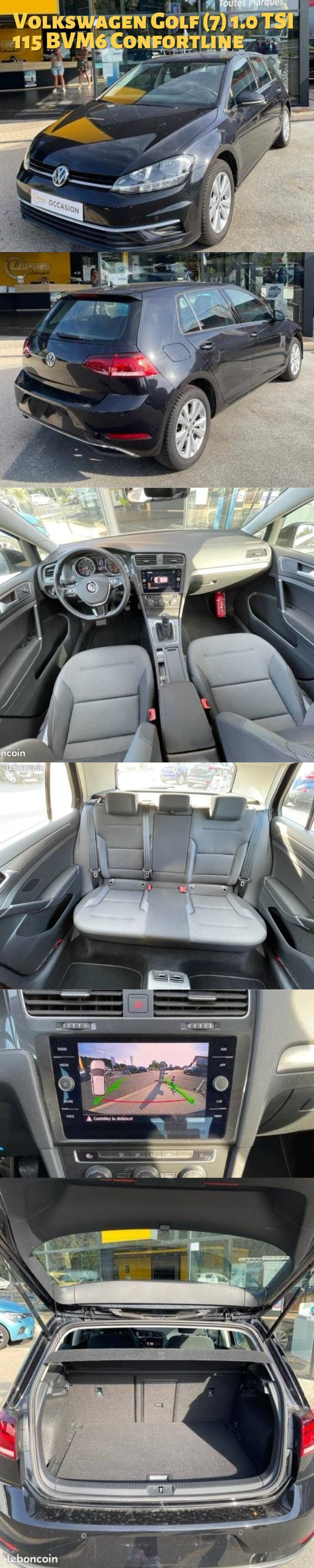 Volkswagen Golf (7) 1.0 TSI 115 BVM6 Confortline