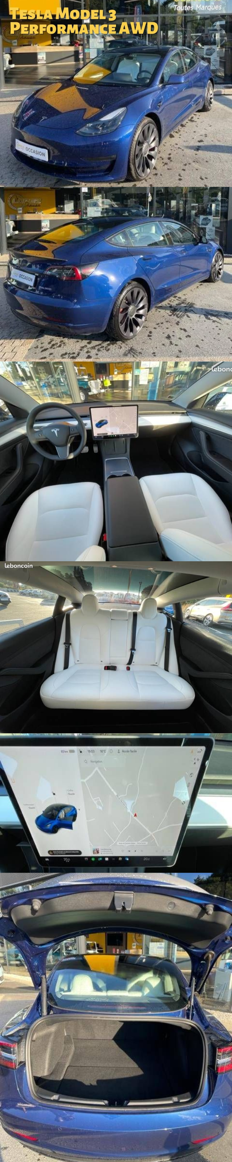Tesla model 3 performance awd