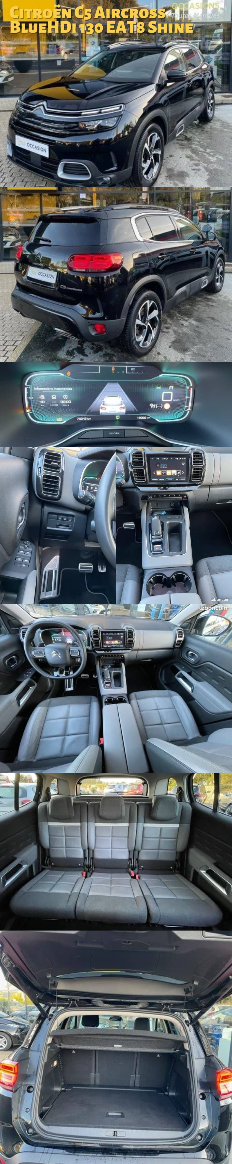 annonce citroen c5 aircross