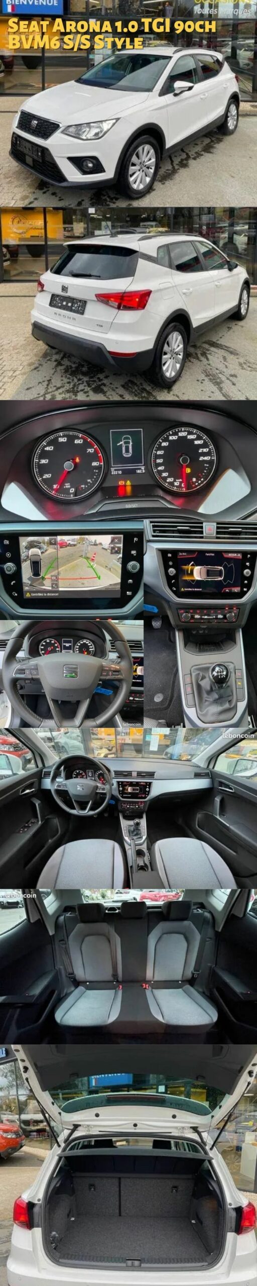 annonce seat arona gpl boite manuell