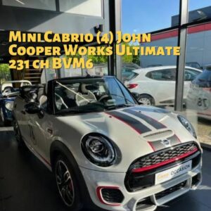 Annonce mini cabrio john cooper